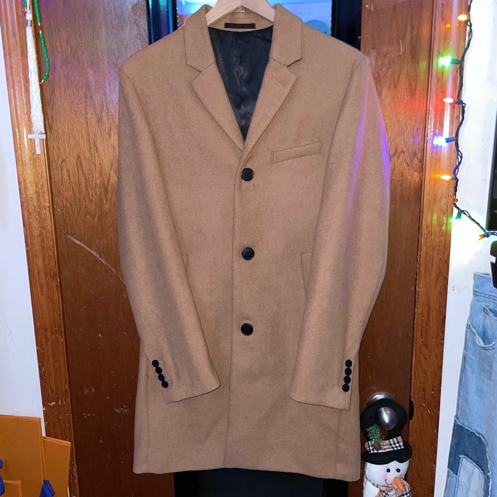 H&M Men’s Wool-Blend Coat